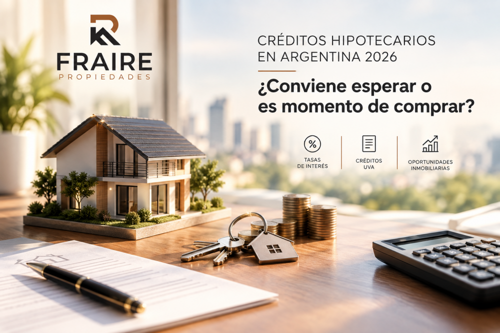 Créditos hipotecarios en Argentina 2026: ¿conviene esperar o es momento de comprar?