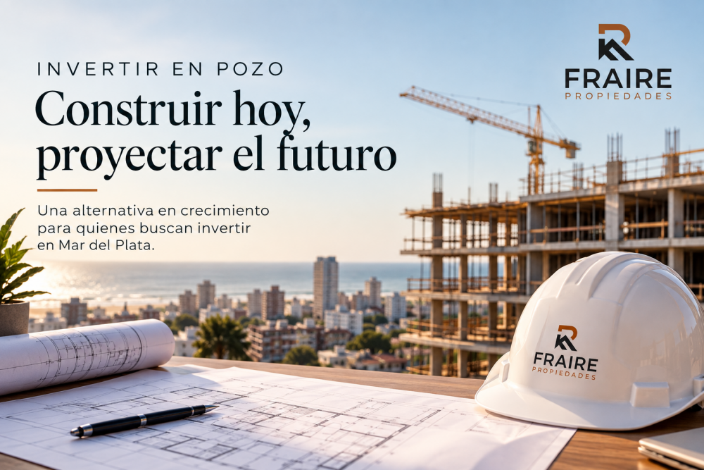 Invertir en pozo: una oportunidad para quienes piensan en el futuro.