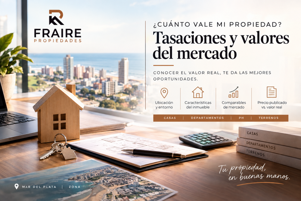 ¿Cuánto vale mi propiedad? La importancia de una tasación profesional
