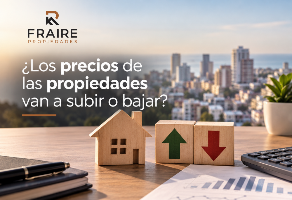 ¿Los precios de las propiedades van a subir o bajar?