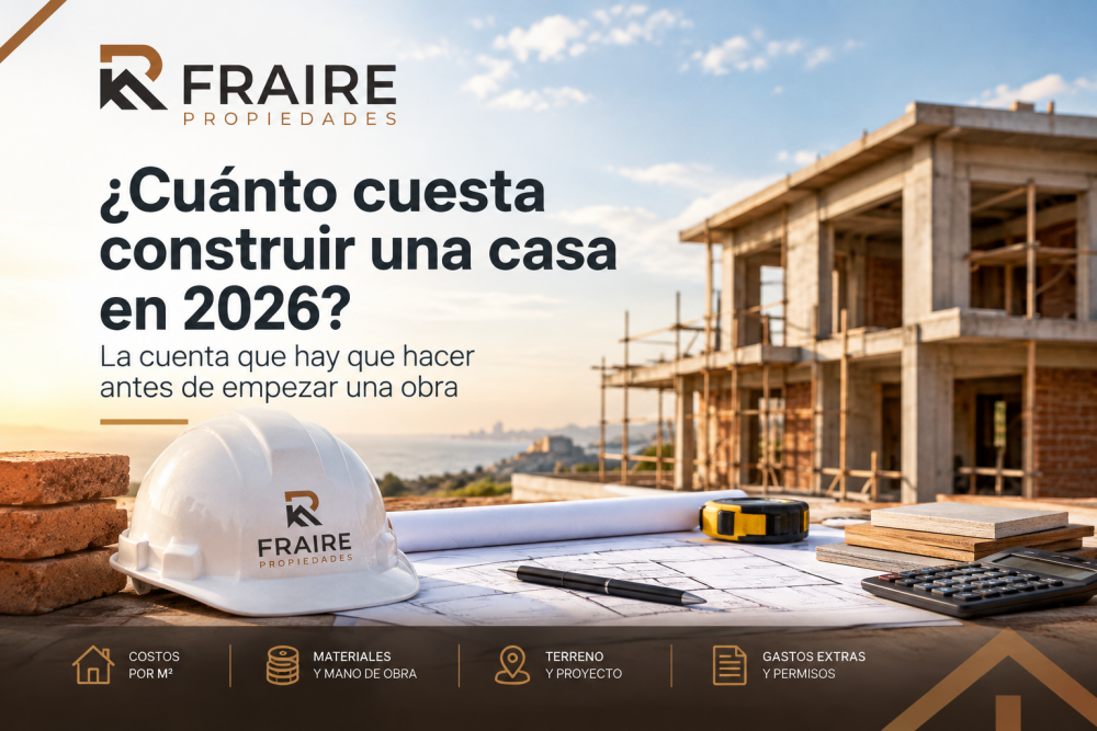 ¿Cuánto cuesta construir una casa en 2026?