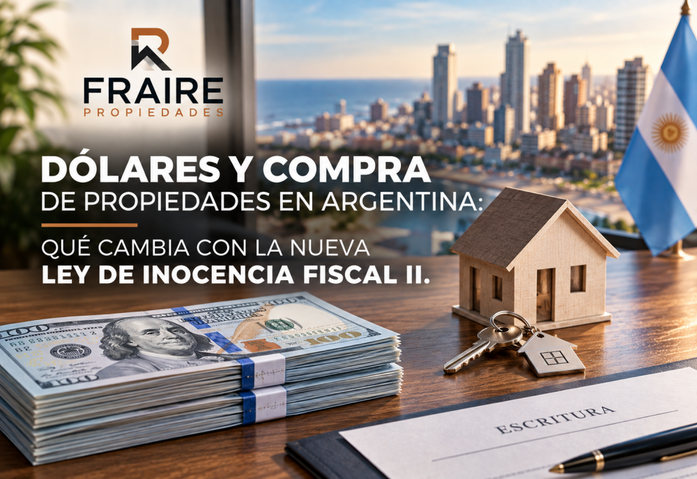 Dólares y compra de propiedades en Argentina: qué cambia con la nueva Ley de Inocencia Fiscal II