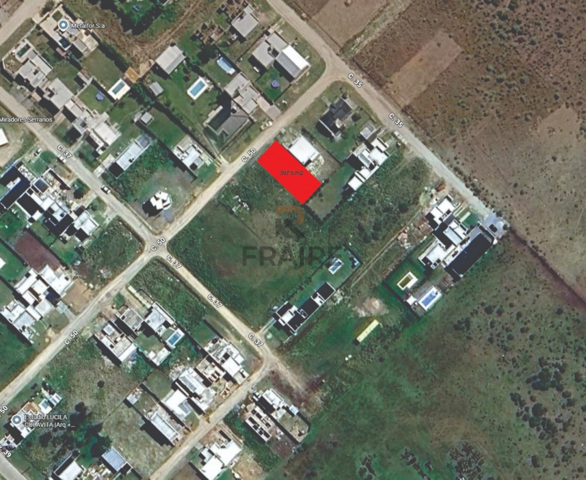LOTE DE 12,30 X 25 - BALCARCE