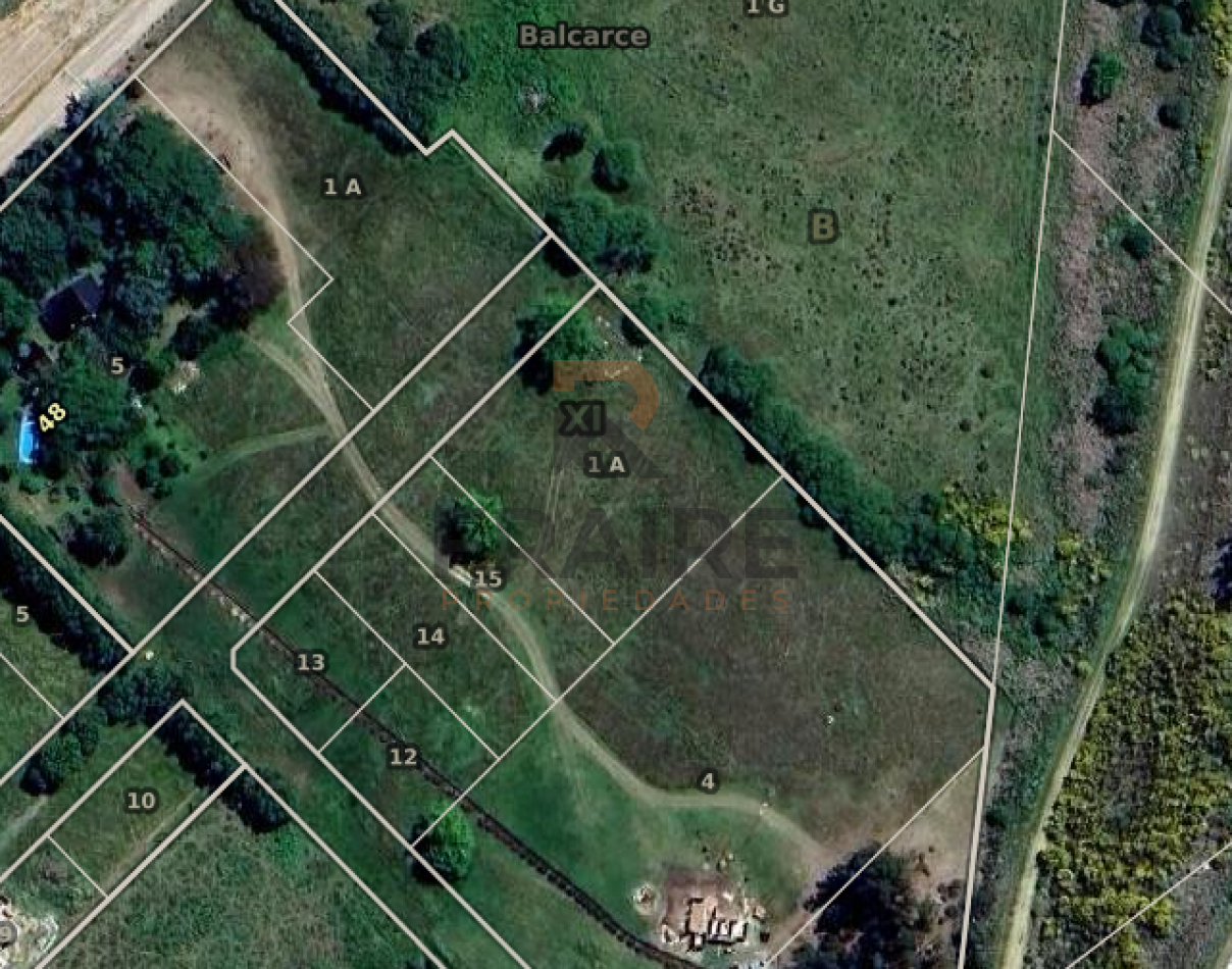 2 LOTES DE 20 X 65 - BALCARCE