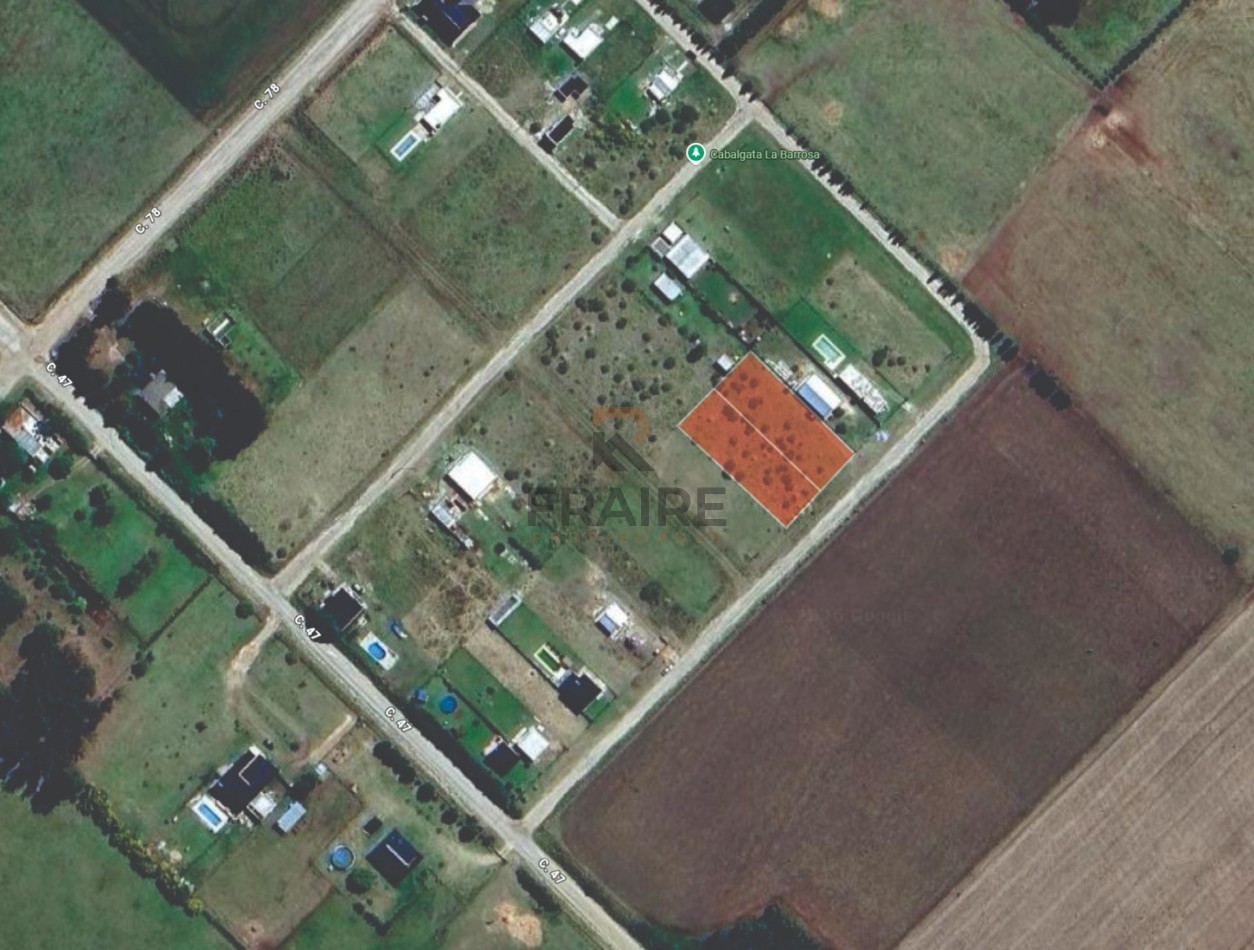 2 LOTES DE 12.5m x 50m - BALCARCE