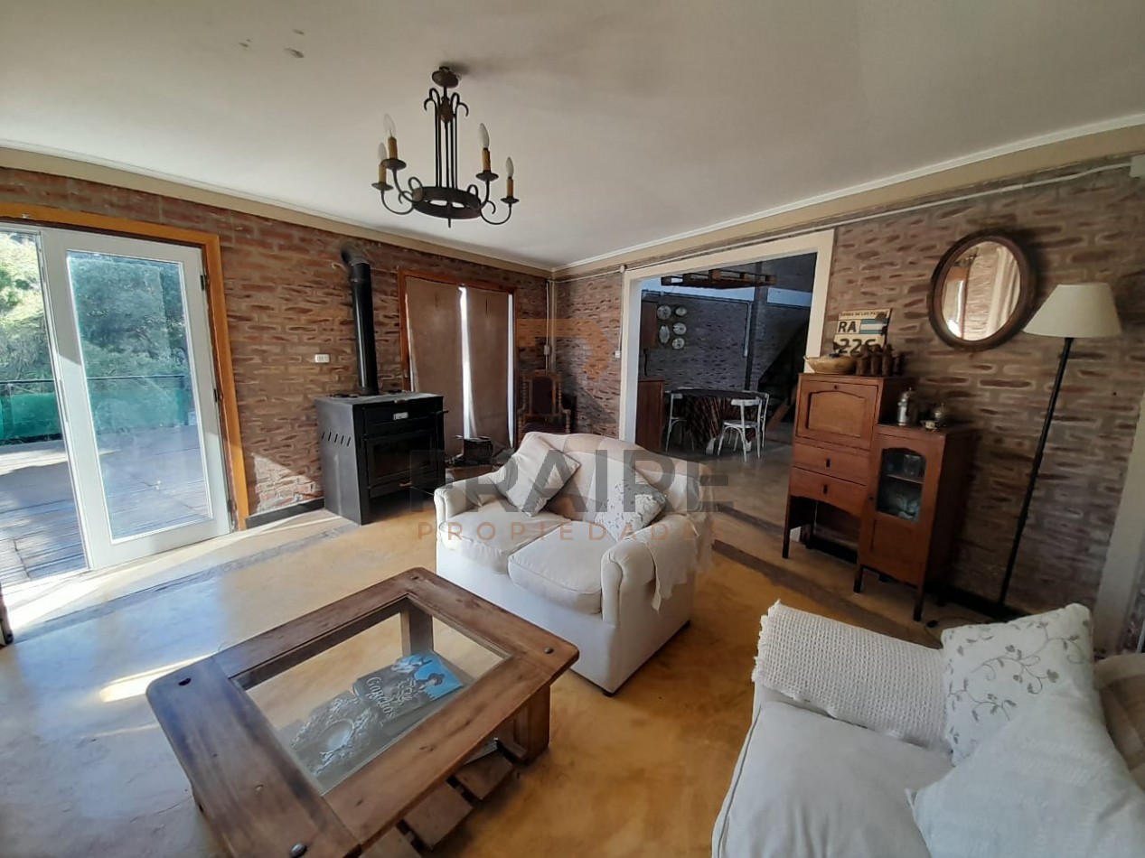 CASA 3 AMBIENTES SEMI AMOBLADA - SIERRA DE LOS PADRES